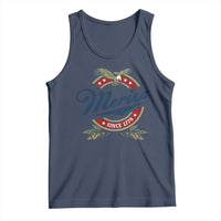 Funny Merica Since 1776 Tank Top 4th of July Beer Lover Eagle - Wonder Print Shop