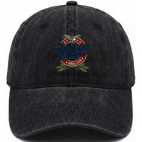 Funny Merica Since 1776 Washed Cotton Baseball Cap 4th of July Beer Lover Eagle