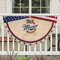 Funny Merica Since 1776 Patriotic Fan Flag 4th of July Beer Lover Eagle