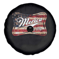 Funny Merica Since 1776 Spare Tire Cover 4th of July Beer Lover American Flag - Wonder Print Shop