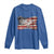 Funny Merica Since 1776 Long Sleeve Shirt 4th of July Beer Lover American Flag - Wonder Print Shop