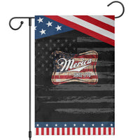 Funny Merica Since 1776 Garden Flag 4th of July Beer Lover American Flag
