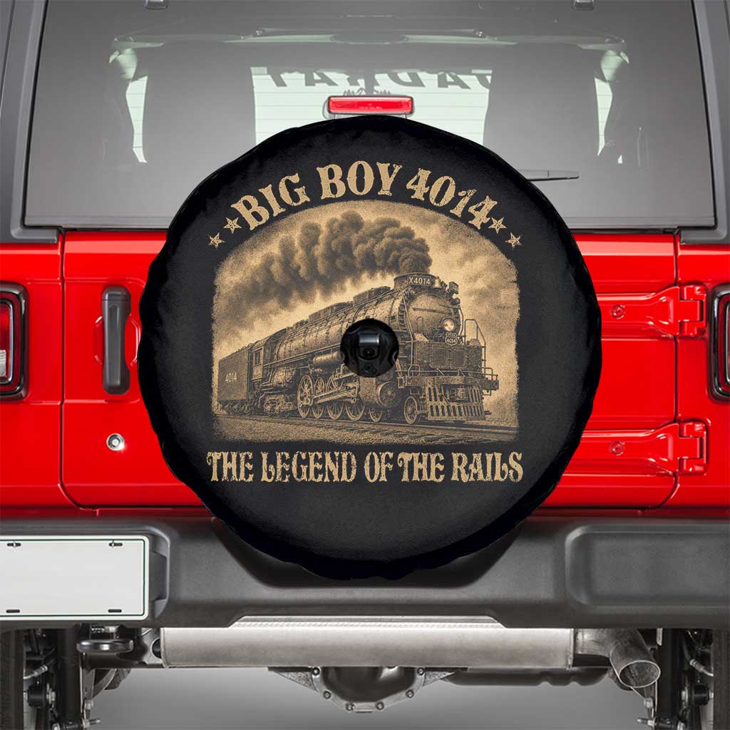 Steam Locomotive Legend of The Rails Train Spare Tire Cover