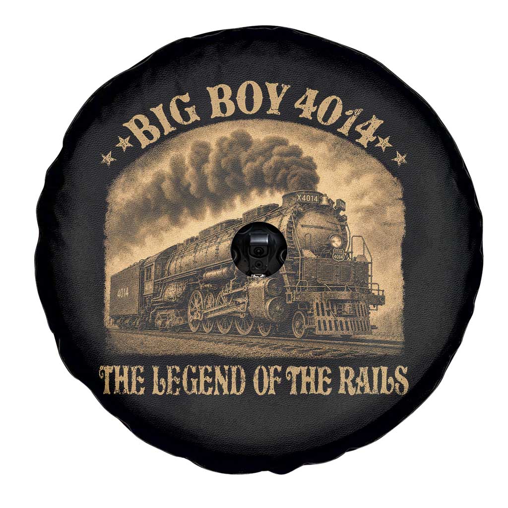 Steam Locomotive Legend of The Rails Train Spare Tire Cover