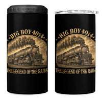 Steam Locomotive Legend of The Rails Train 4 in 1 Can Cooler Tumbler