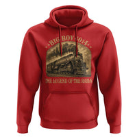 Steam Locomotive Legend of The Rails Train Hoodie
