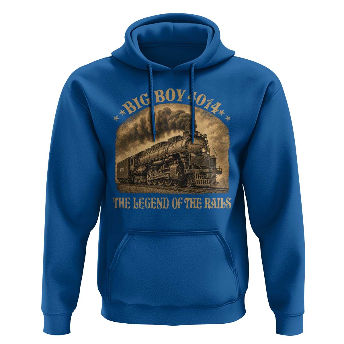 Steam Locomotive Legend of The Rails Train Hoodie