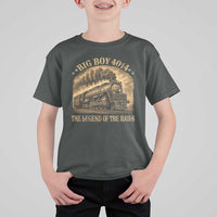 Steam Locomotive Legend of The Rails Train T Shirt For Kid