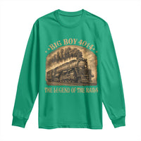 Steam Locomotive Legend of The Rails Train Long Sleeve Shirt