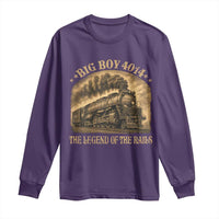 Steam Locomotive Legend of The Rails Train Long Sleeve Shirt