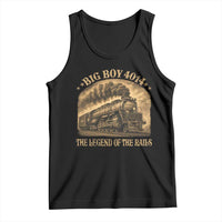 Steam Locomotive Legend of The Rails Train Tank Top