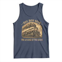 Steam Locomotive Legend of The Rails Train Tank Top