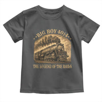 Steam Locomotive Legend of The Rails Train Toddler T Shirt