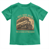 Steam Locomotive Legend of The Rails Train Toddler T Shirt