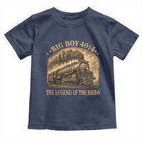 Steam Locomotive Legend of The Rails Train Toddler T Shirt