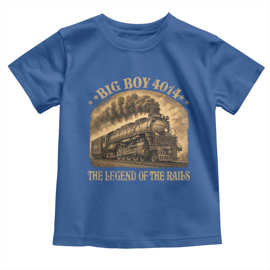 Steam Locomotive Legend of The Rails Train Toddler T Shirt