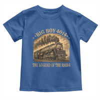 Steam Locomotive Legend of The Rails Train Toddler T Shirt