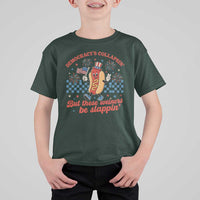 Democracy Is Collapsin But These Weiners Be Slappin 4th of July T Shirt For Kid
