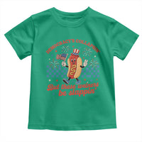 Democracy Is Collapsin But These Weiners Be Slappin 4th of July Toddler T Shirt