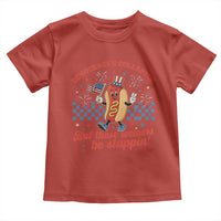 Democracy Is Collapsin But These Weiners Be Slappin 4th of July Toddler T Shirt