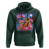 Chill The Fourth Out Doll Meme 4th of July Hoodie