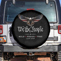We The People Patriotic Bald Eagle USA 250th Anniversary Bold Proud Free Spare Tire Cover