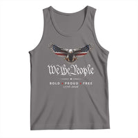 We The People Patriotic Bald Eagle USA 250th Anniversary Bold Proud Free Tank Top