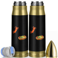 Funny Chicago Style Hot Dog Sausage Jumping Into Bun BBQ Bullet Tumbler