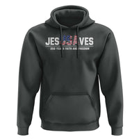 Jesus Saves USA 250th Anniversary Hoodie 250 Years of Fath And Freedom 4th of July
