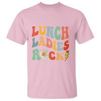 Lunch Ladies Rock T Shirt Retro Groovy Cafeteria Crew Egg Pencil - Wonder Print Shop