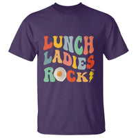 Lunch Ladies Rock T Shirt Retro Groovy Cafeteria Crew Egg Pencil - Wonder Print Shop
