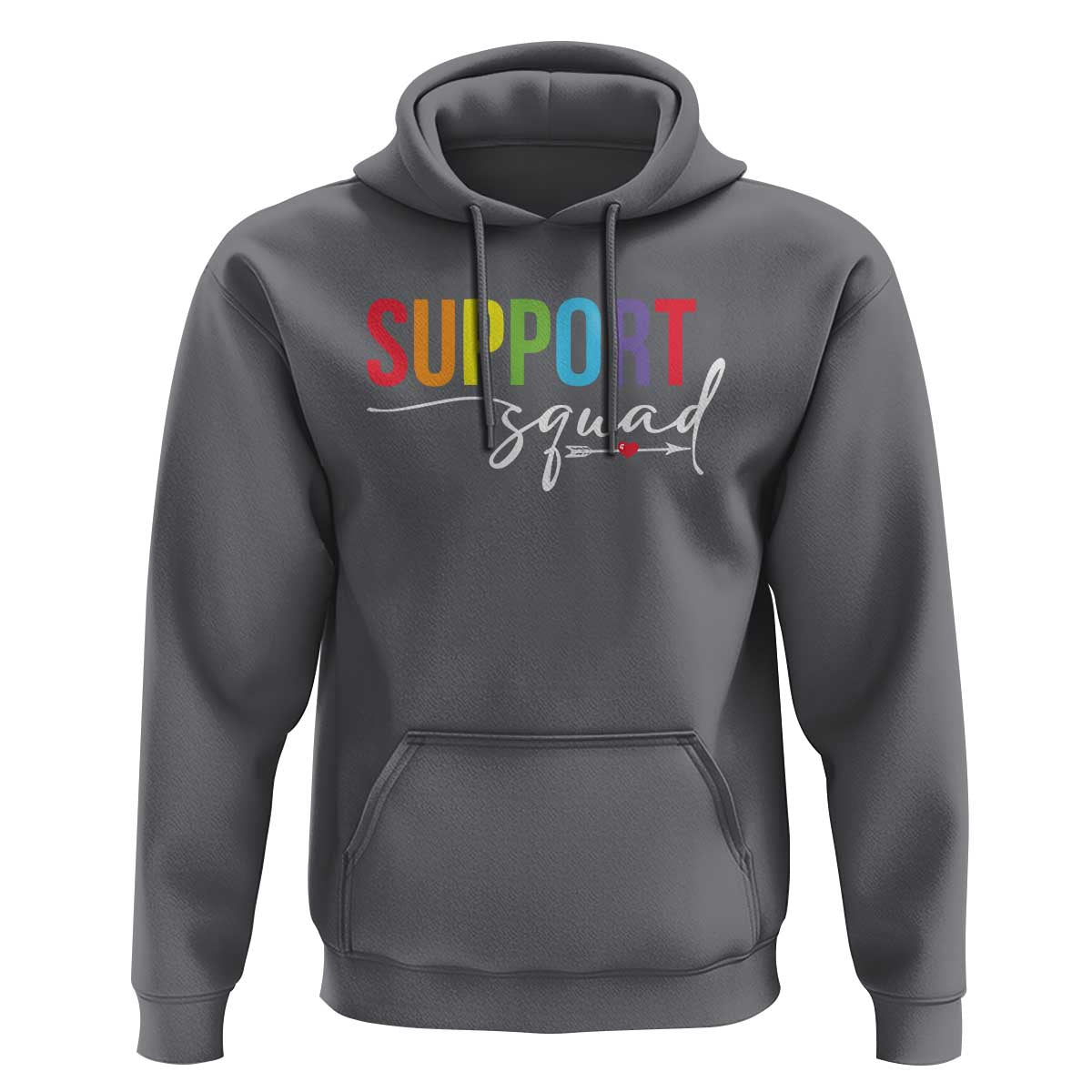 School Support Team Hoodie Support Squad Teacher - Wonder Print Shop