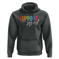 School Support Team Hoodie Support Squad Teacher - Wonder Print Shop