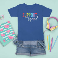 School Support Team T Shirt For Kid Support Squad Teacher - Wonder Print Shop