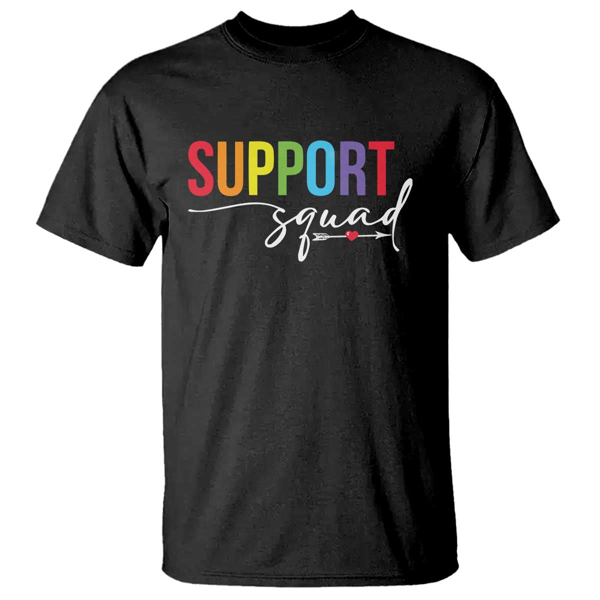 School Support Team T Shirt Support Squad Teacher - Wonder Print Shop