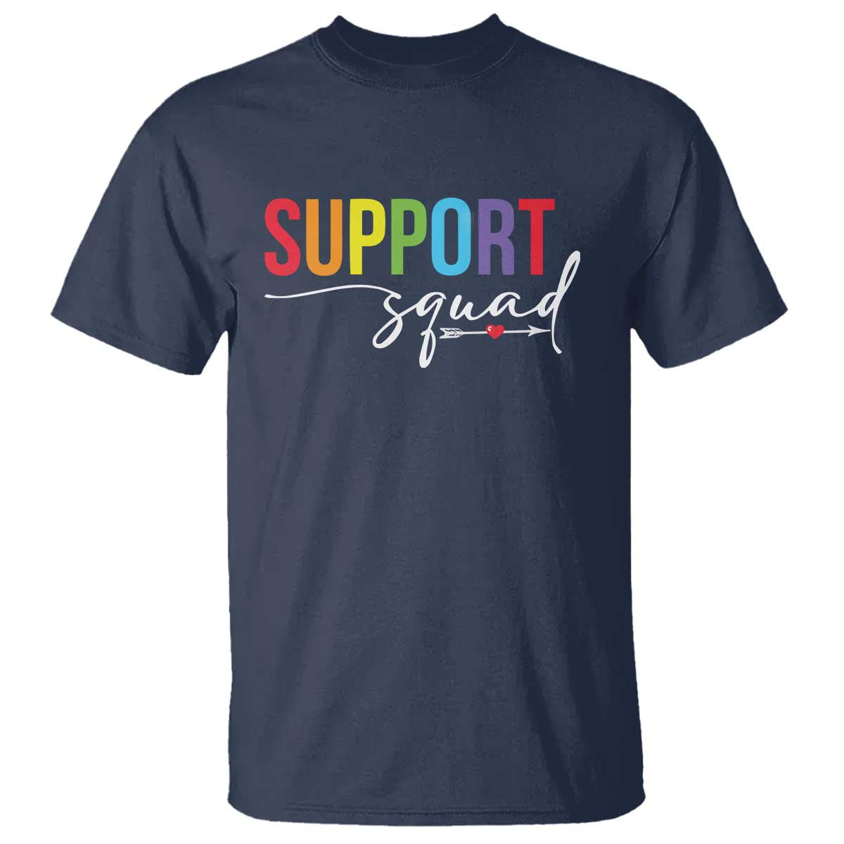 School Support Team T Shirt Support Squad Teacher - Wonder Print Shop