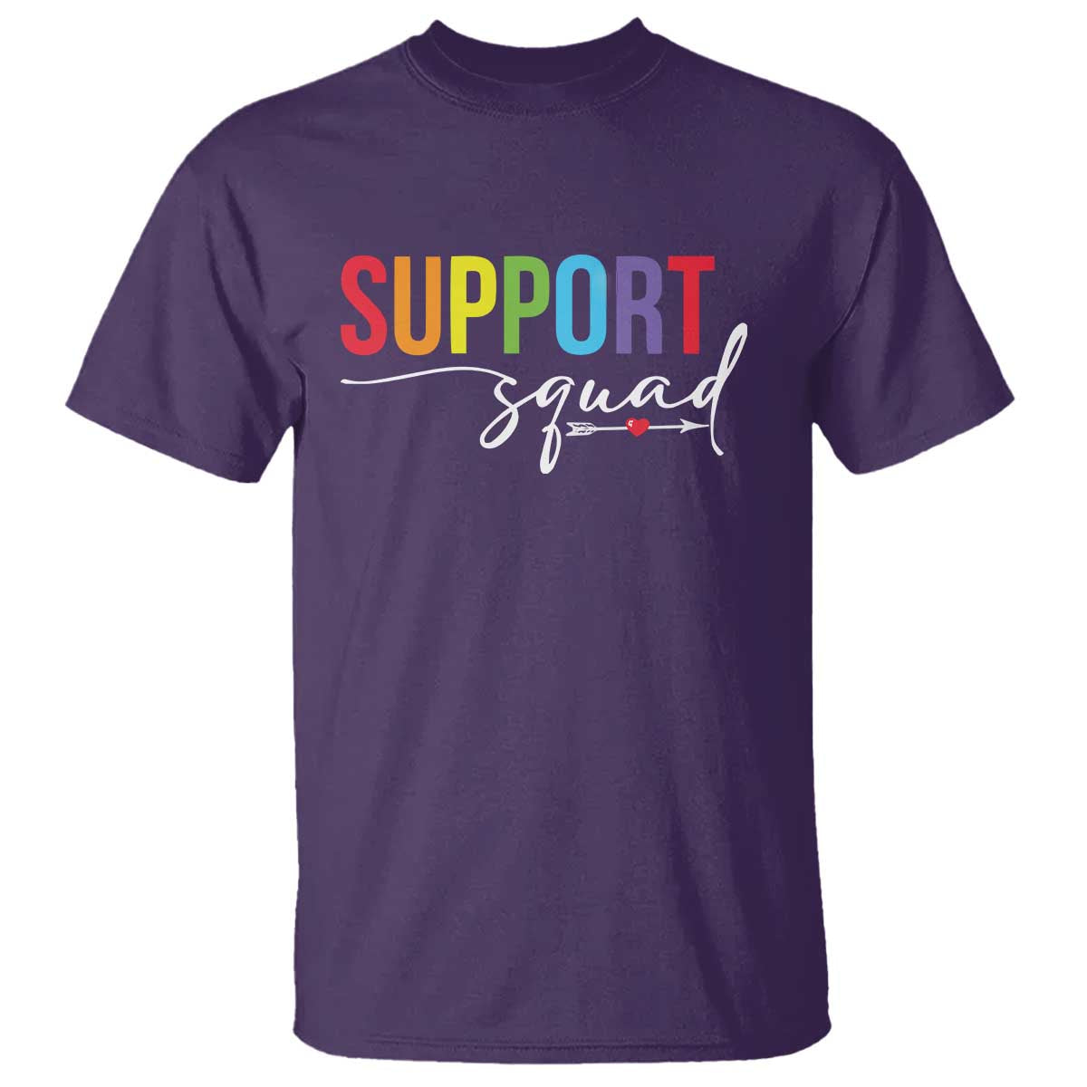 School Support Team T Shirt Support Squad Teacher - Wonder Print Shop