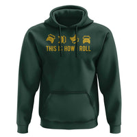 Funny School Bus Driver Hoodie This Is How I Roll - Wonder Print Shop