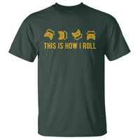 Funny School Bus Driver T Shirt This Is How I Roll - Wonder Print Shop