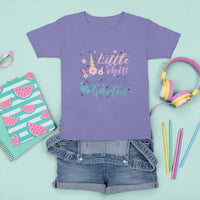 Back To School T Shirt For Kid Little Miss Kindergarten Unicorn - Wonder Print Shop