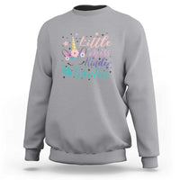 Back To School Sweatshirt Little Miss Kindergarten Unicorn - Wonder Print Shop