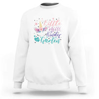 Back To School Sweatshirt Little Miss Kindergarten Unicorn - Wonder Print Shop