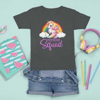 Mermicorn Squad T Shirt For Kid Mermaids Unicorns Birthday Party Rainbow - Wonder Print Shop