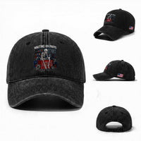 Waiting On Parts Funny Mechanic Washed Cotton Baseball Cap Funny Skeleton Auto Repair Life