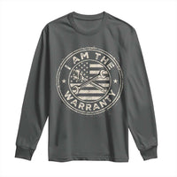 I Am The Warranty Funny Mechanic Long Sleeve Shirt Race Car Parts Repair Guy Vintage American Flag