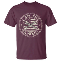I Am The Warranty Funny Mechanic T Shirt Race Car Parts Repair Guy Vintage American Flag