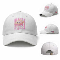 Birthday Girl Cute Glitter Dumpling Baseball Cap Kawaii Food Squishy Summer Stripes