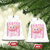 Birthday Girl Cute Glitter Dumpling Ceramic Ornament Kawaii Food Squishy Summer Stripes