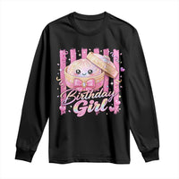 Birthday Girl Cute Glitter Dumpling Long Sleeve Shirt Kawaii Food Squishy Summer Stripes