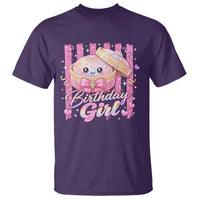 Birthday Girl Cute Glitter Dumpling T Shirt Kawaii Food Squishy Summer Stripes